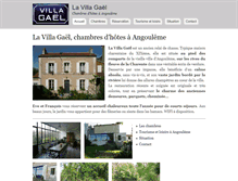 Tablet Screenshot of chambres-hotes-angouleme.com